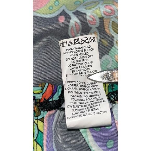 Trina Turk "Sea Garden" Halter Maxi Dress Size Medium - Picture 6 of 9